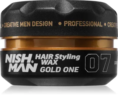 Nish Man Gold One 07 - Воск для стайлинга, 150 мл