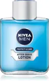 Лосьон NIVEA MEN Protect Care после бритья, с алоэ и пантенолом, 100 мл — фото 1