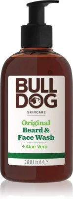 Bulldog Original Beard & Face Wash - Очищающий гель для мужчин 2w1, 300 мл