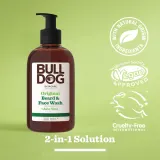 Bulldog Original Beard & Face Wash - Очищающий гель для мужчин 2w1, 300 мл — фото 2