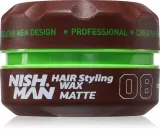 Nish Man 8 - Воск для стайлинга коротких волос с матовым финишем, 150 мл — фото 1