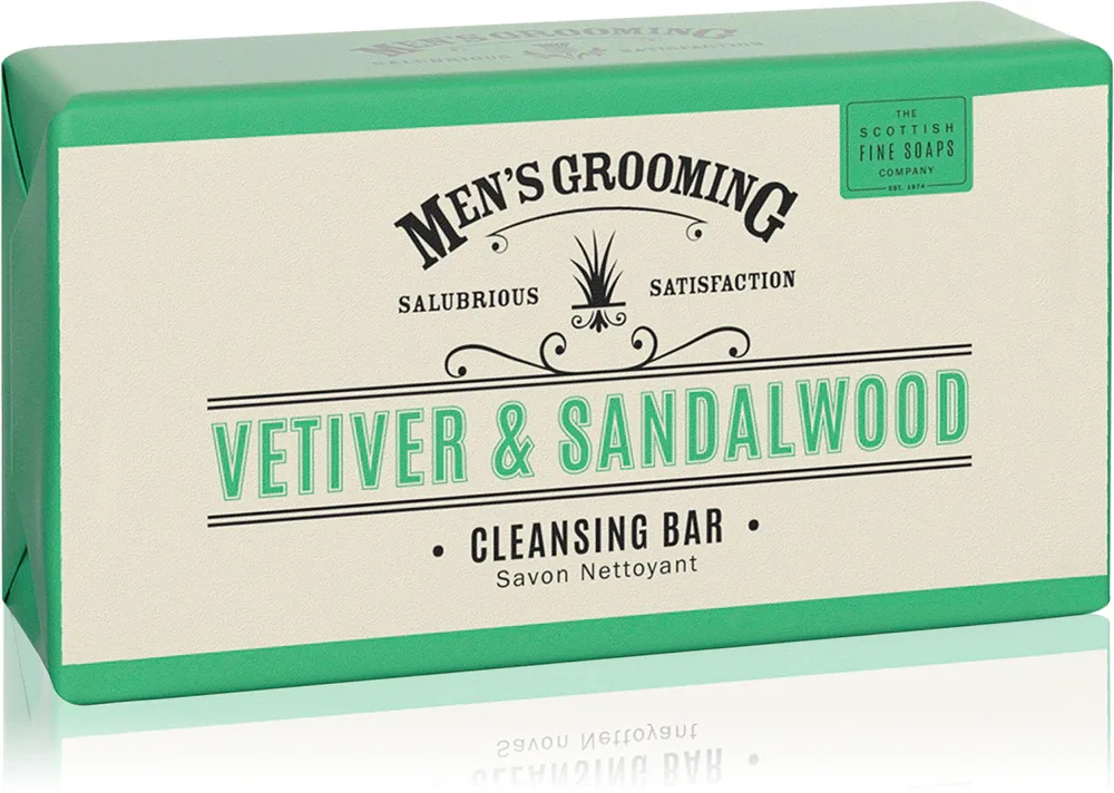 Scottish Fine Soaps Men’s Grooming Vetiver & Sandalwood - Гель для душа для мужчин, 220 г