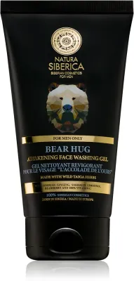 Очищающий гель для лица Natura Siberica For Men Only с витамином C, 150 мл
