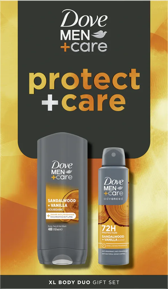 Dove Men+Care Protect+Care - Подарочный набор для мужчин