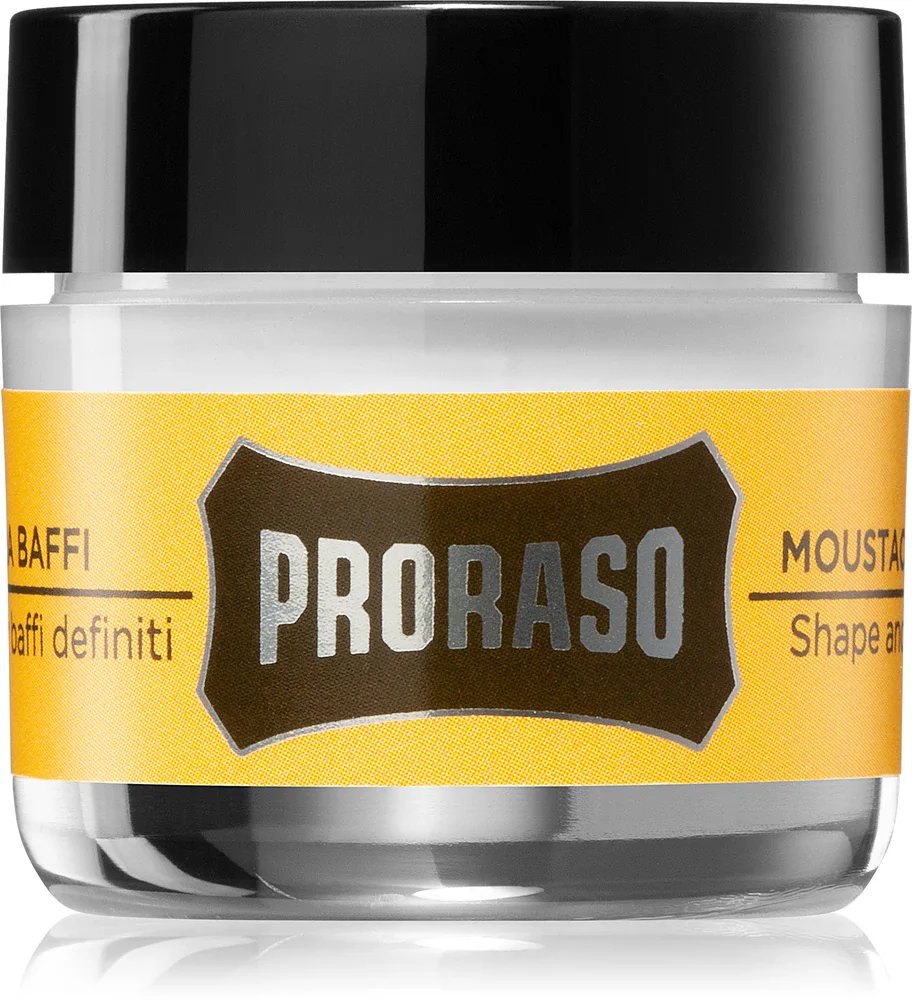 Воск для усов Proraso Wood and Spice с маслом ши, 15 мл