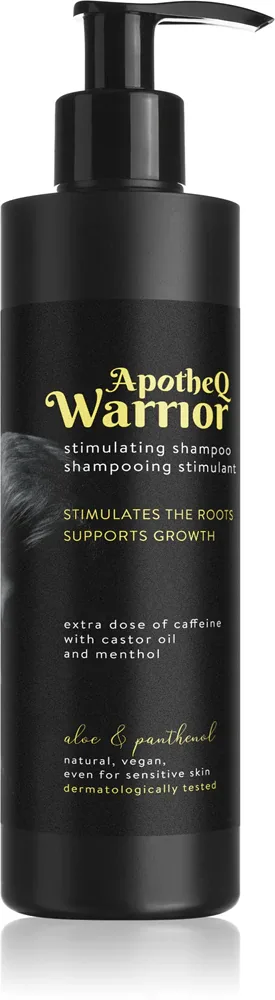 Soaphoria ApotheQ Warrior Caffeine Shampoo - шампунь, стимулирующий рост волос, 250 мл