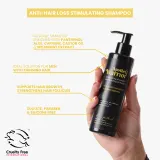 Soaphoria ApotheQ Warrior Caffeine Shampoo - шампунь, стимулирующий рост волос, 250 мл — фото 2