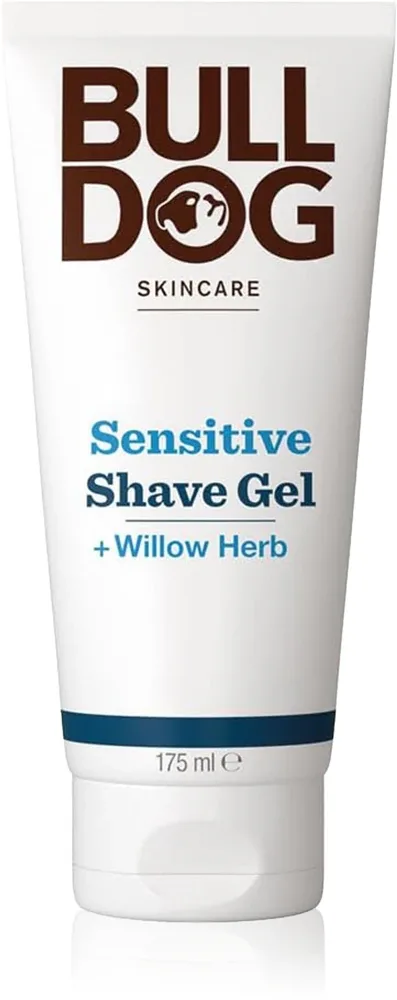 Bulldog Sensitive Shave Gel - Гель для бритья для мужчин, 175 мл