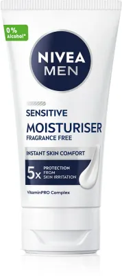 Крем для лица NIVEA MEN Sensitive увлажняющий, для мужской кожи, 75 мл