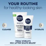 Крем для лица NIVEA MEN Sensitive увлажняющий, для мужской кожи, 75 мл — фото 6