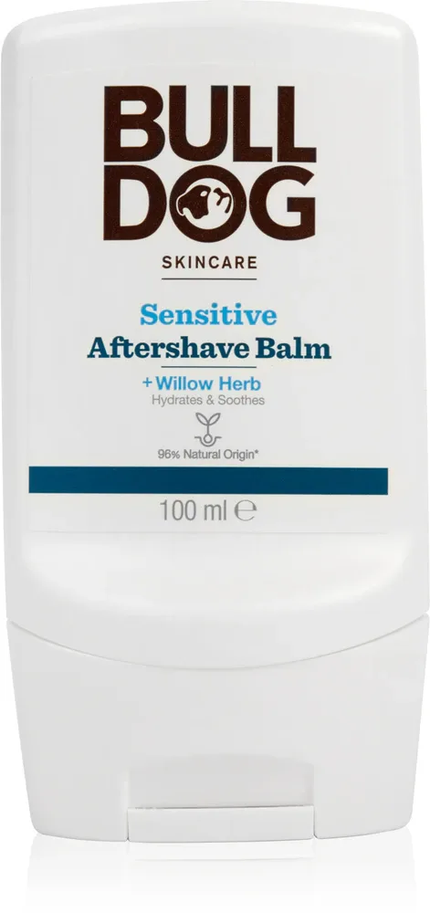 Bulldog Sensitive Aftershave Balm - Бальзам после бритья с алоэ, 100 мл