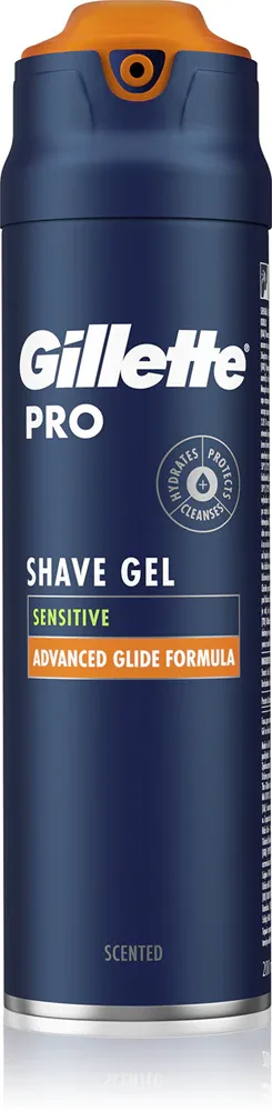Gillette Pro Sensitive - гель для бритья, 200 мл