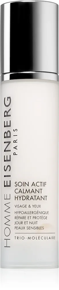 EISENBERG Homme Soin Actif Calmant Hydratant - Смягчающий защитный крем для чувствительной и склонной к раздражениям кожи, 50 мл