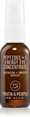 Youth To The People Energy Peptides + C Eye Concentrate - концентрированная сыворотка для области вокруг глаз с витамином C, 15 мл