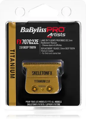 Лезвия запасные BaByliss PRO Blades Skeleton FX для машинки для бритья, простая замена, 1 шт
