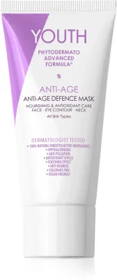 YOUTH Anti-Age Anti-Age Defence Mask - Омолаживающая маска для лица, 50 мл