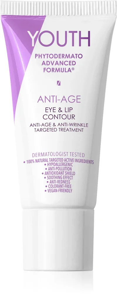 YOUTH Anti-Age Eye & Lip Contour - Уход за областью вокруг глаз и губ, 20 мл