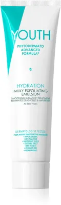 YOUTH Hydration Milky Exfoliating Emulsion - Очищающая эмульсия для снятия ороговевших клеток, 100 мл