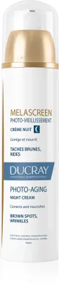 Ducray Melascreen - Ночной питательный крем от пигментации и морщин, 50 мл