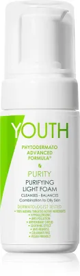 YOUTH Purity Purifying Light Foam - Нежный очищающий пенок, 100 мл