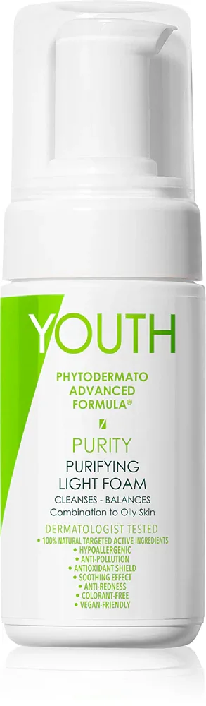 YOUTH Purity Purifying Light Foam - Нежный очищающий пенок, 100 мл