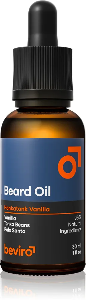 Beviro Honkatonk Vanilla Beard Oil - Масло для бороды, 30 мл