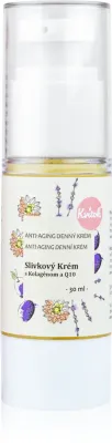 Kvitok Plum Cream with Collagen and Q10 - Крем на день для зрелой кожи 50+, 30 мл
