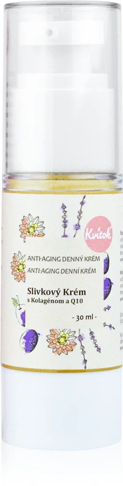 Kvitok Plum Cream with Collagen and Q10 - Крем на день для зрелой кожи 50+, 30 мл