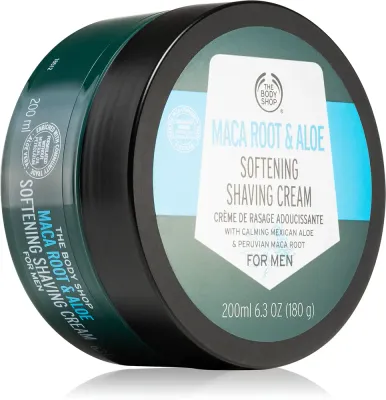 The Body Shop Maca Root & Aloe Shaving Cream - крем для бритья, 200 мл