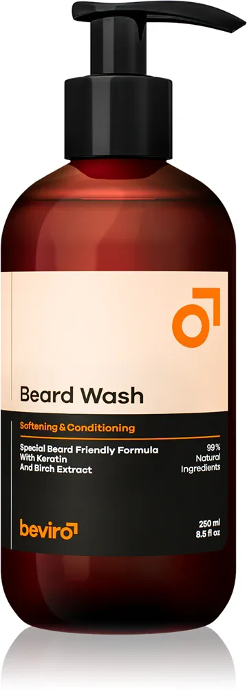 Beviro Beard Wash - шампунь для бороды, 250 мл