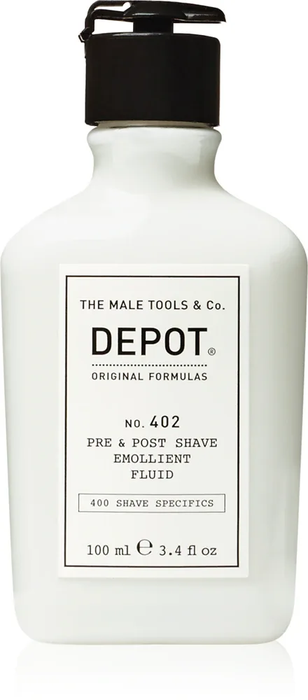 DEPOT 400 SHAVE SPECIFICS NO. 402 PRE & POST SHAVE EMOLLIENT FLUID - бальзам после бритья