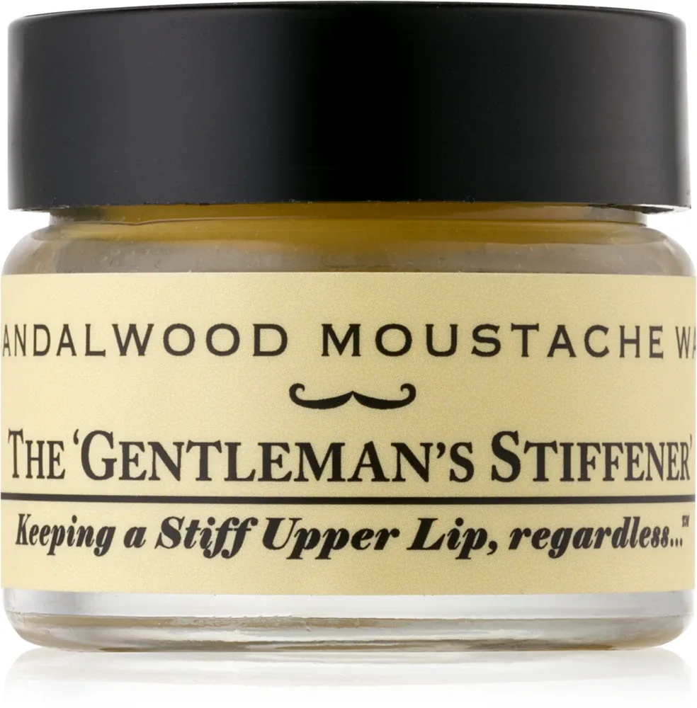Captain Fawcett Moustache Wax The Gentleman's Stiffener - Воск для волос Sandalwood, 15 мл