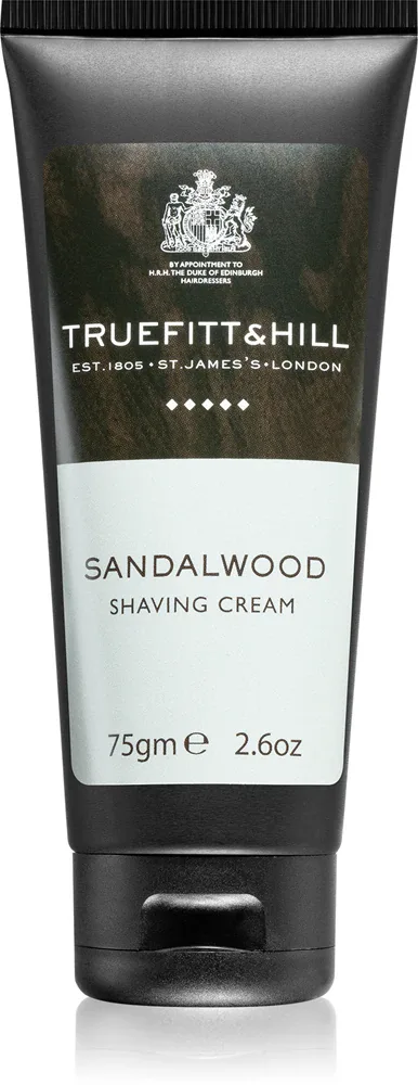 Truefitt & Hill Sandalwood - крем для бритья в тюбике, 75 г