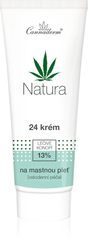 Cannaderm Natura Cream for Oily Skin - Крем для жирной кожи на день и ночь, 75 г
