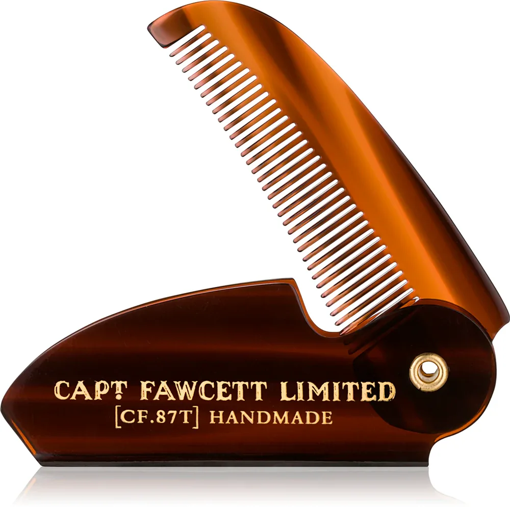 Гребень для усов Captain Fawcett Accessories Moustache Comb складной, компактный, 1 шт