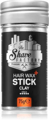 The Shave Factory Hair Stick Wax - Воск для волос сильной фиксации в стике, 75 г