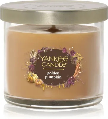 Yankee Candle Golden Pumpkin - Ароматическая свеча Signature Signature, 122 г