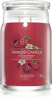 Yankee Candle Red Raspberry - Ароматическая свеча Signature