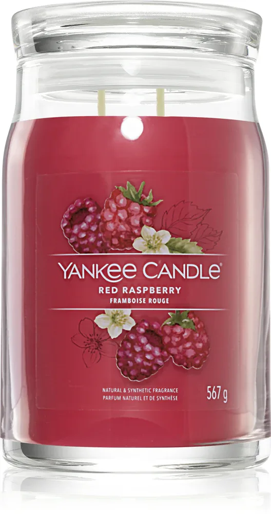 Yankee Candle Red Raspberry - Ароматическая свеча Signature