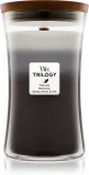 Woodwick Trilogy Warm Woods - Ароматическая свеча с деревянным фитилем с деревянным фитилем, 609.5 г — фото 1