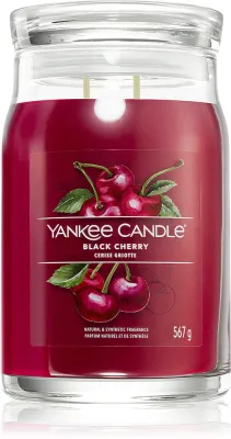 Yankee Candle Black Cherry - Ароматическая свеча Signature