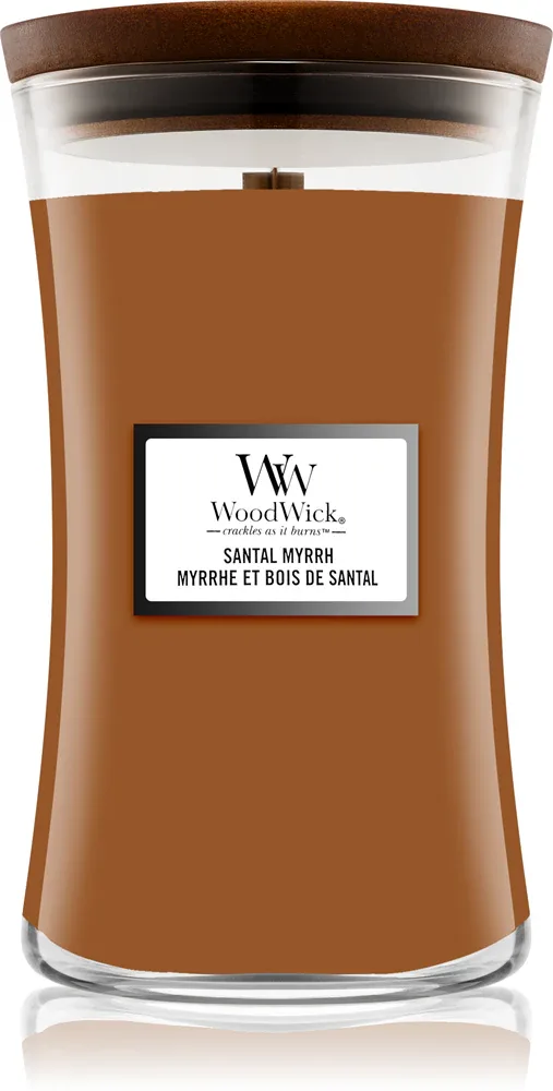 Woodwick Santal Myrrh - Ароматическая свеча