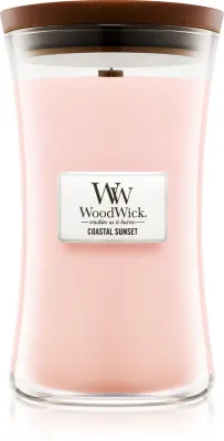 Woodwick Coastal Sunset - Ароматическая свеча с деревянным фитилем