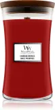 Woodwick Crimson Berries - Ароматическая свеча с деревянным фитилем — фото 1