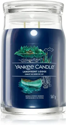 Yankee Candle Lakefront Lodge - Ароматическая свеча Signature Signature, 567 г