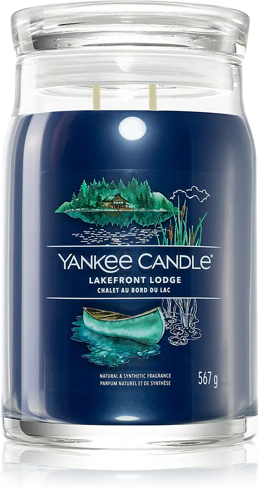 Yankee Candle Lakefront Lodge - Ароматическая свеча Signature Signature, 567 г