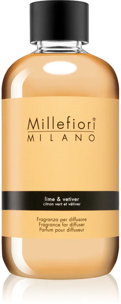 Millefiori Milano Lime & Vetiver - Наполнитель для диффузоров, 250 мл
