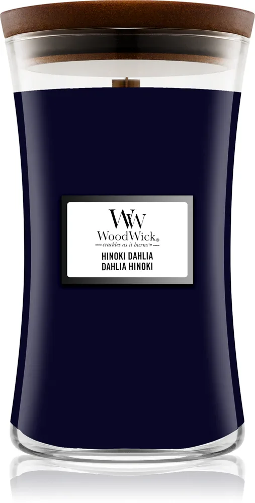 Woodwick Hinoki Dahlia - Ароматическая свеча