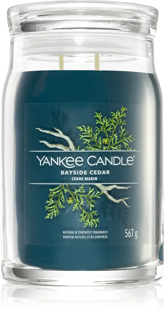 Yankee Candle Bayside Cedar - Ароматическая свеча Signature