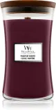 Woodwick Phantom Cherry - Ароматическая свеча с деревянным фитилем — фото 1